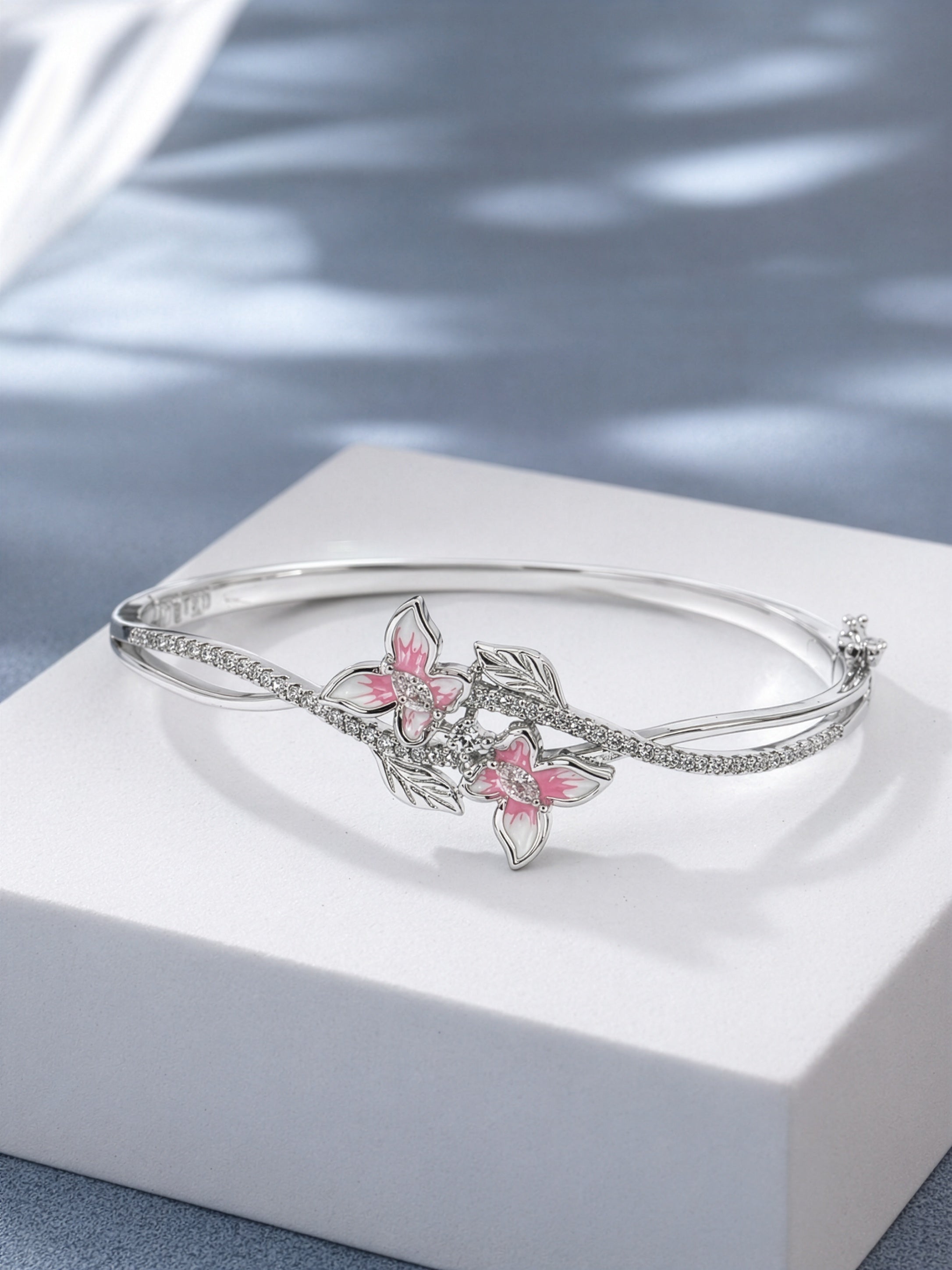Blossom Grace Silver Bracelet