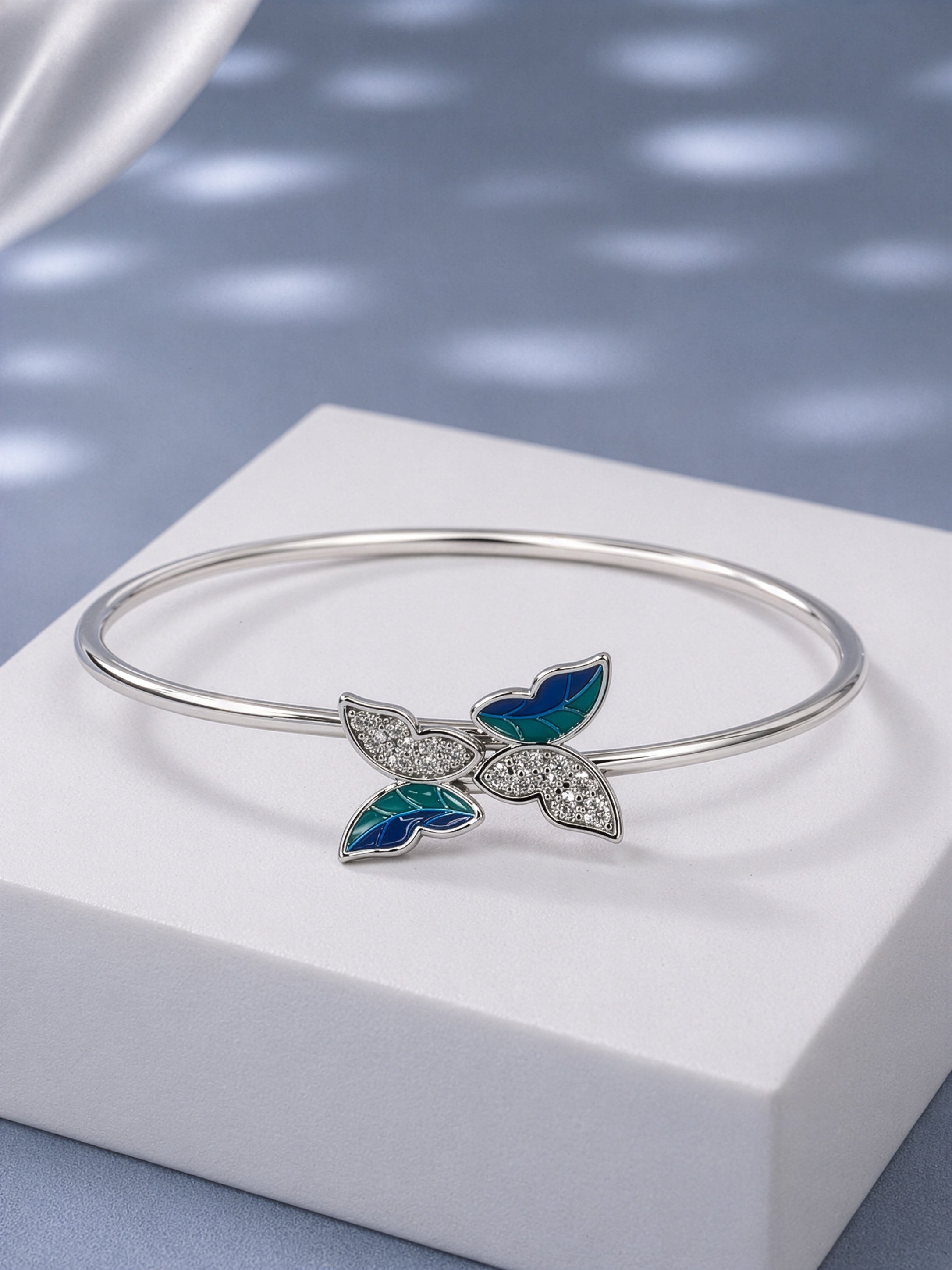 Ocean Wings Silver Bracelet