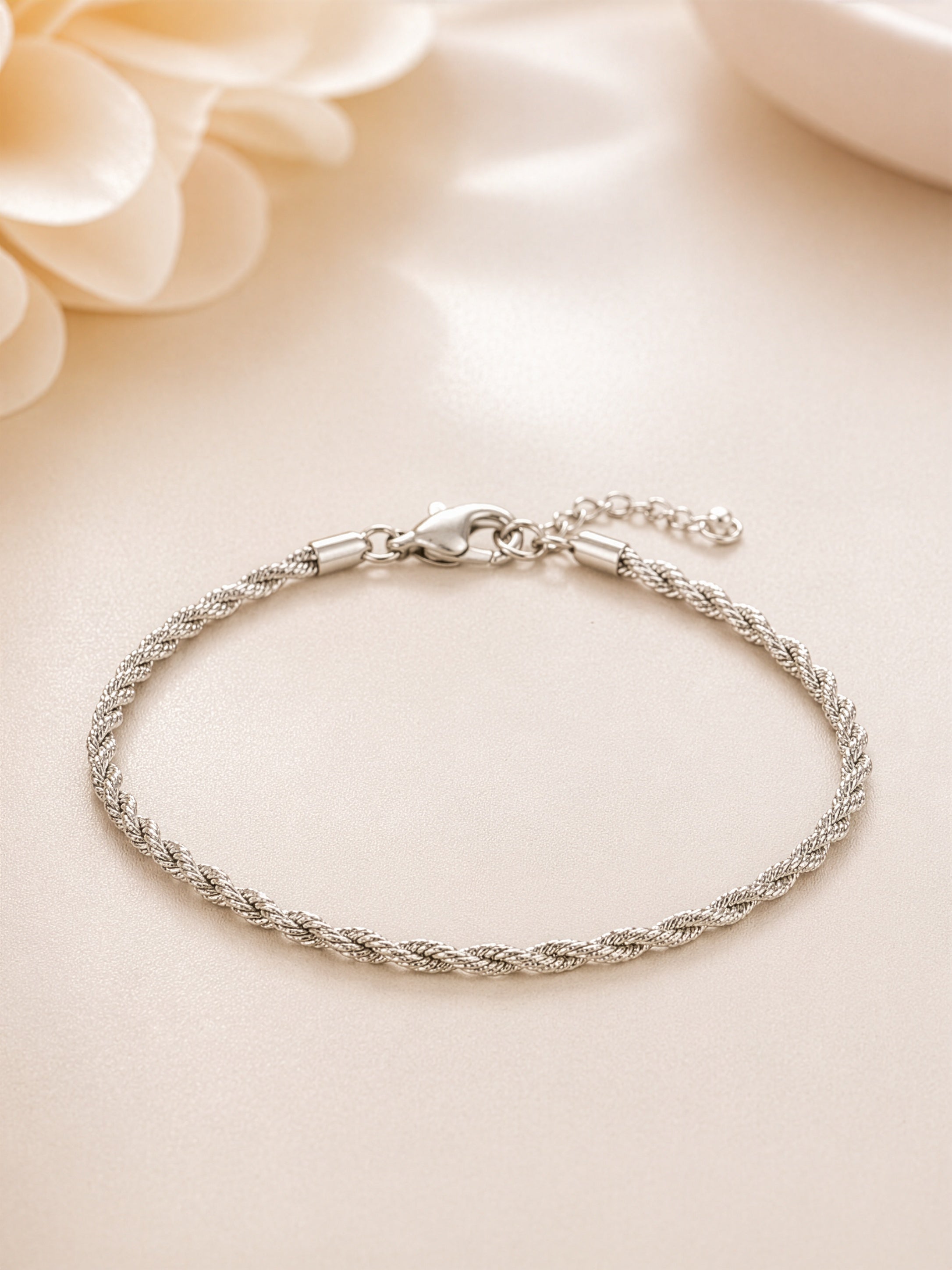 Twisted Rope Chain Bracelet