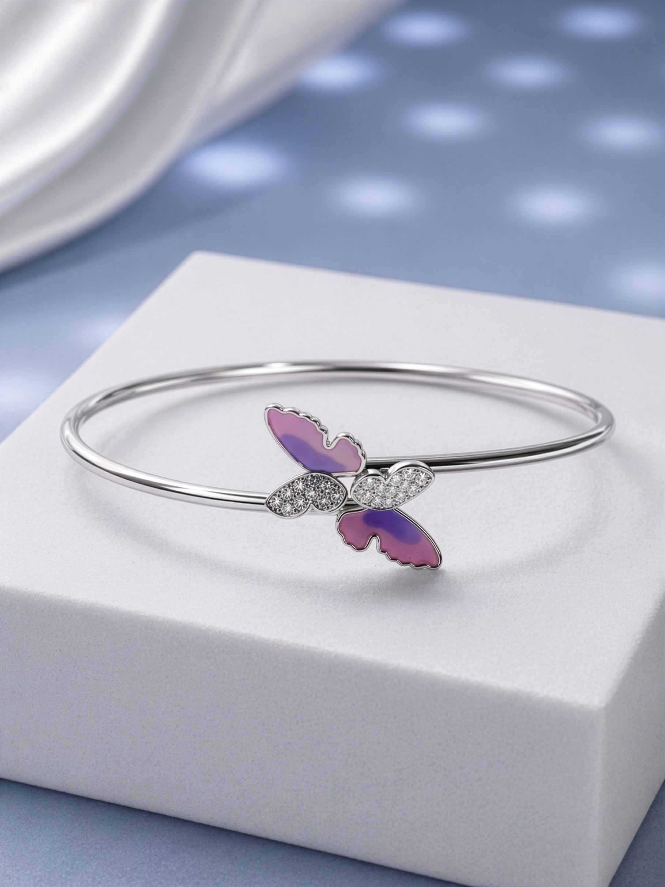 Twilight Butterfly Cuff Bracelet