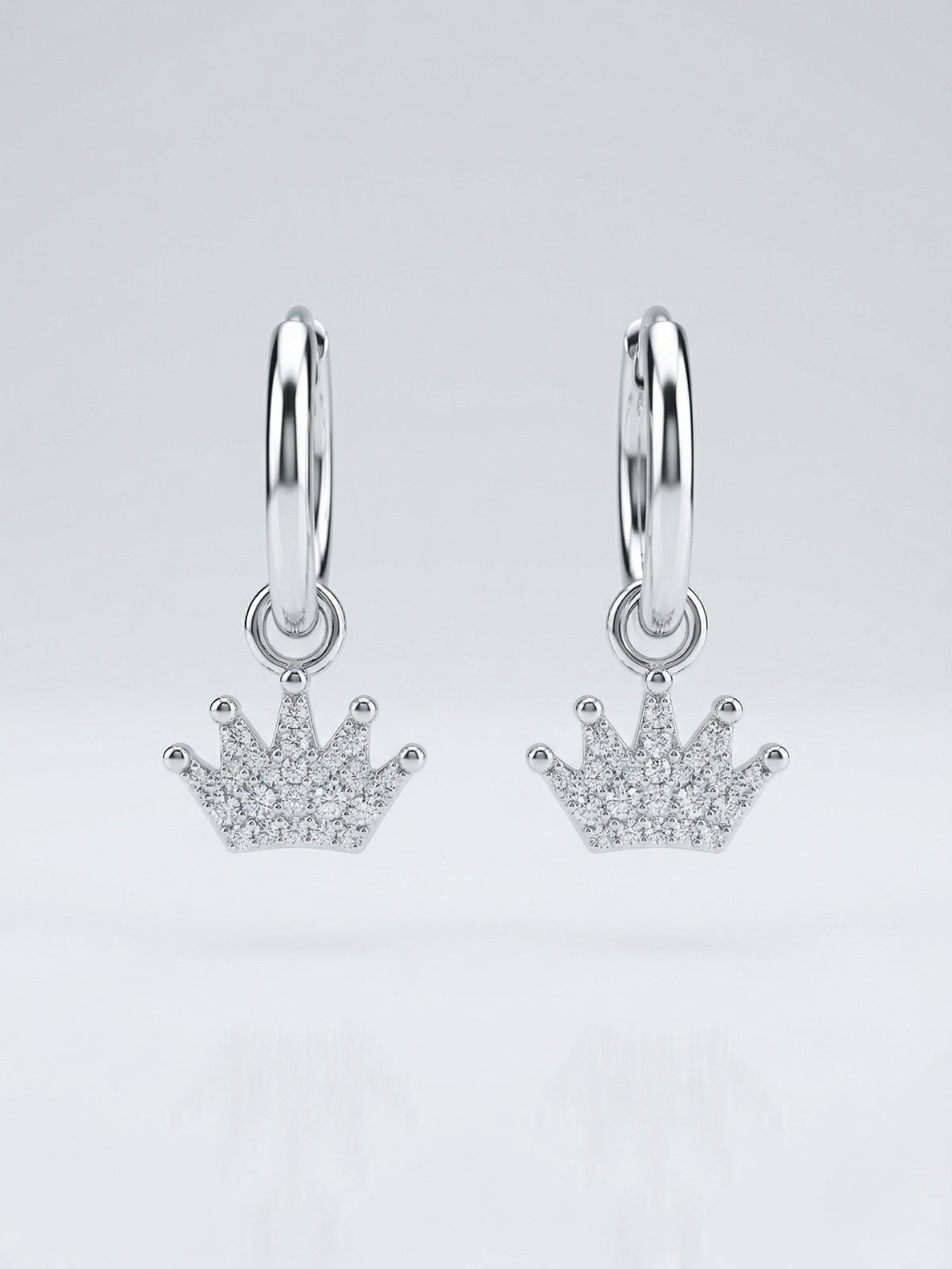Crown Spark Hoops