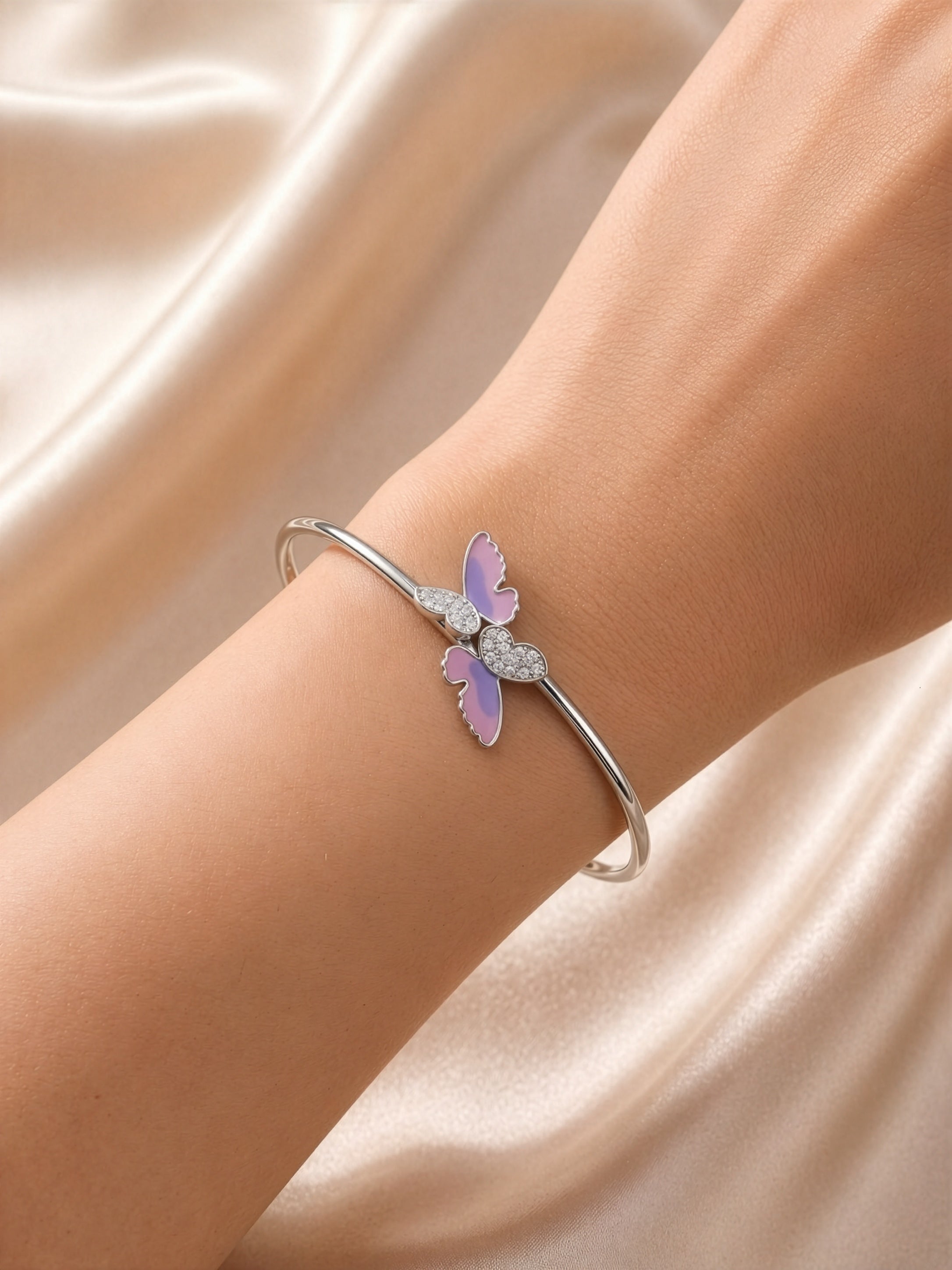 Twilight Butterfly Cuff Bracelet
