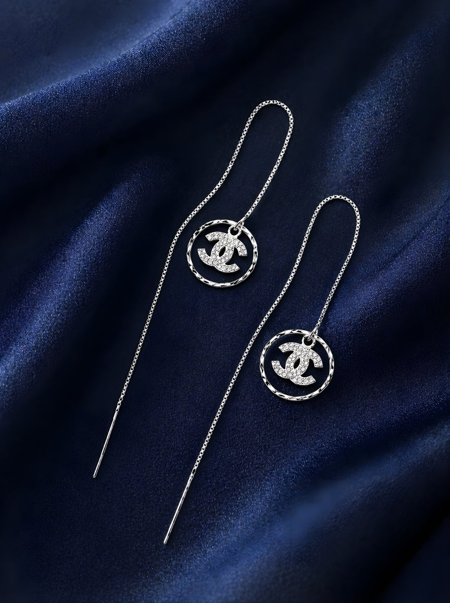 Celeste Luxe Chain Drop Earrings