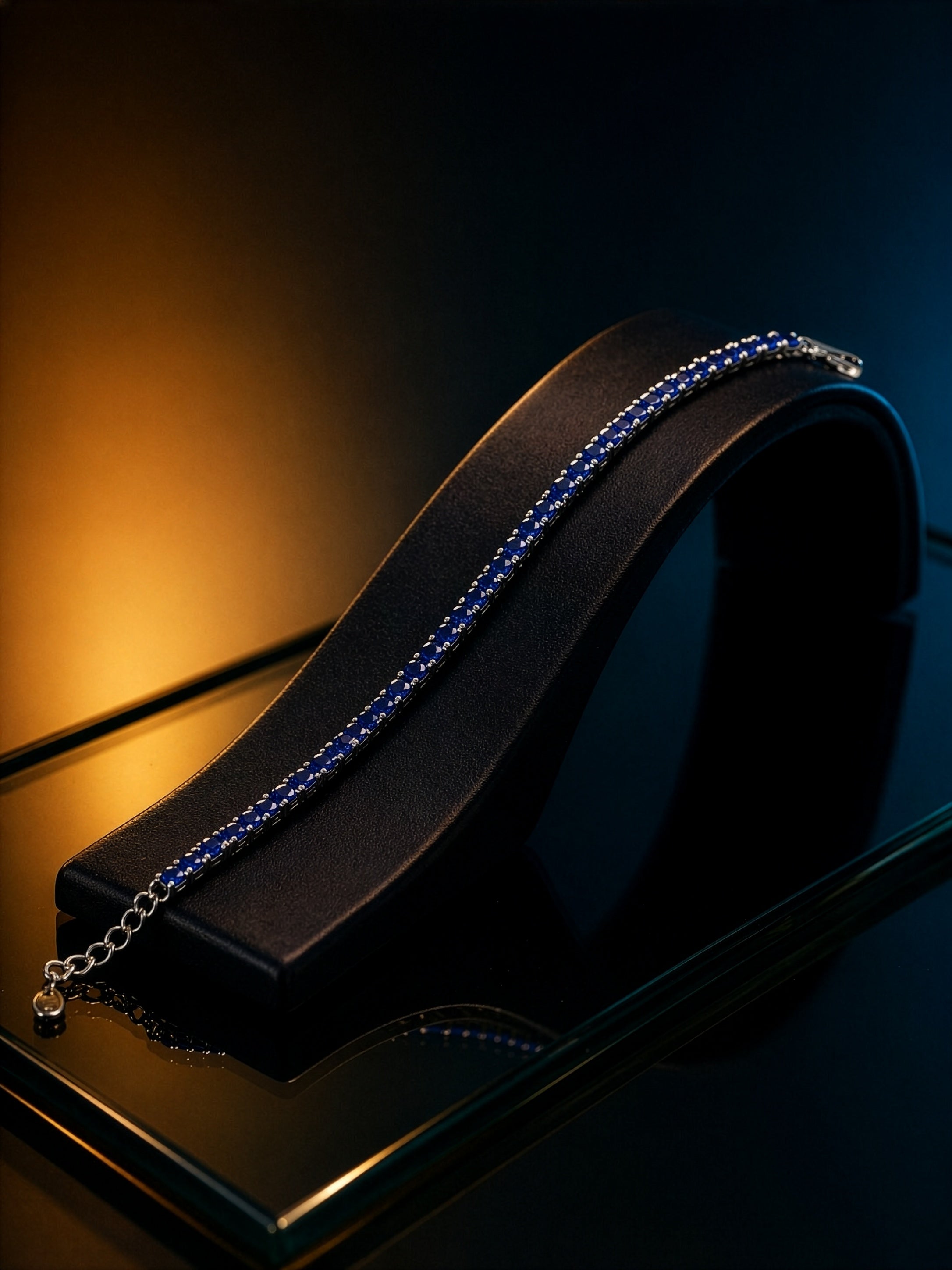Midnight Blue Tennis Bracelet