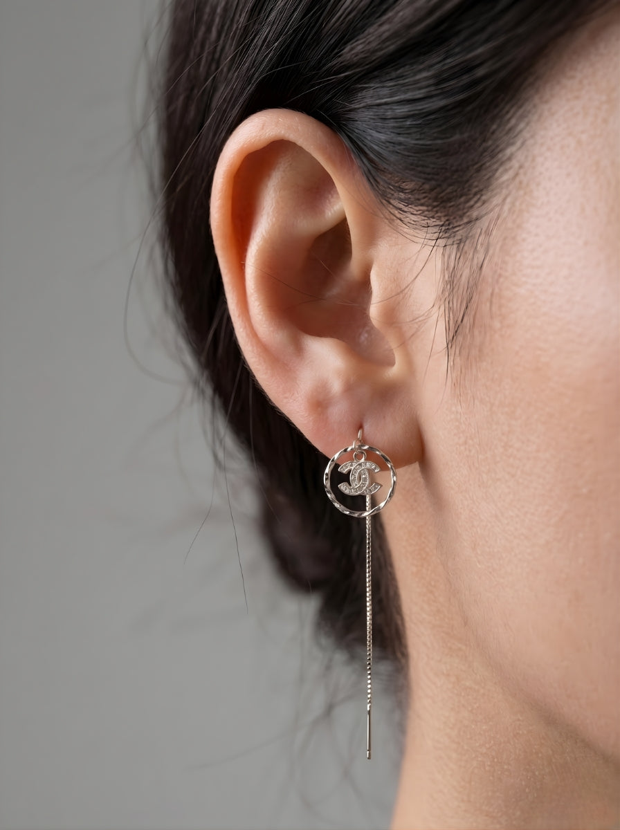 Celeste Luxe Chain Drop Earrings