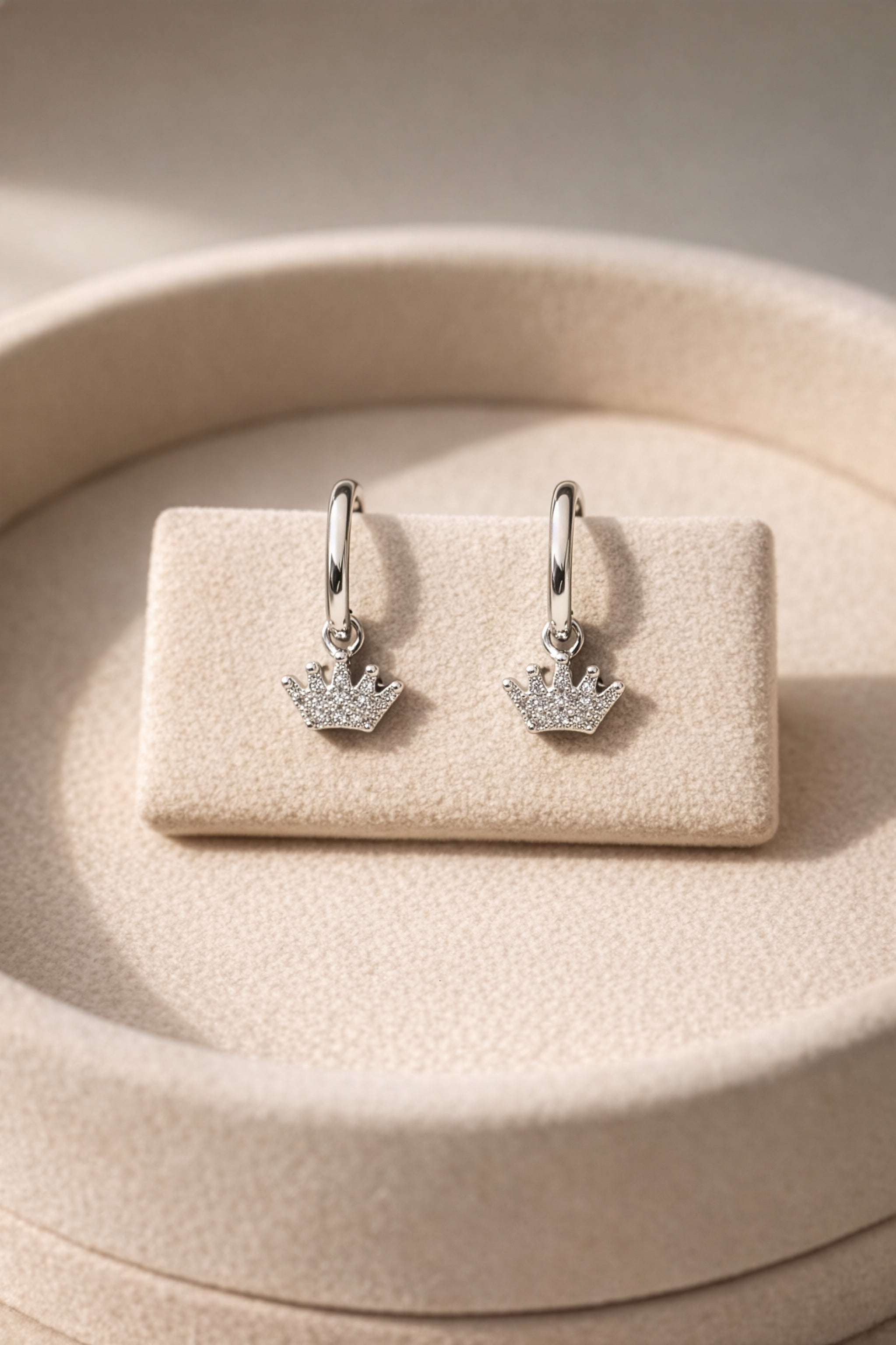 Crown Spark Hoops