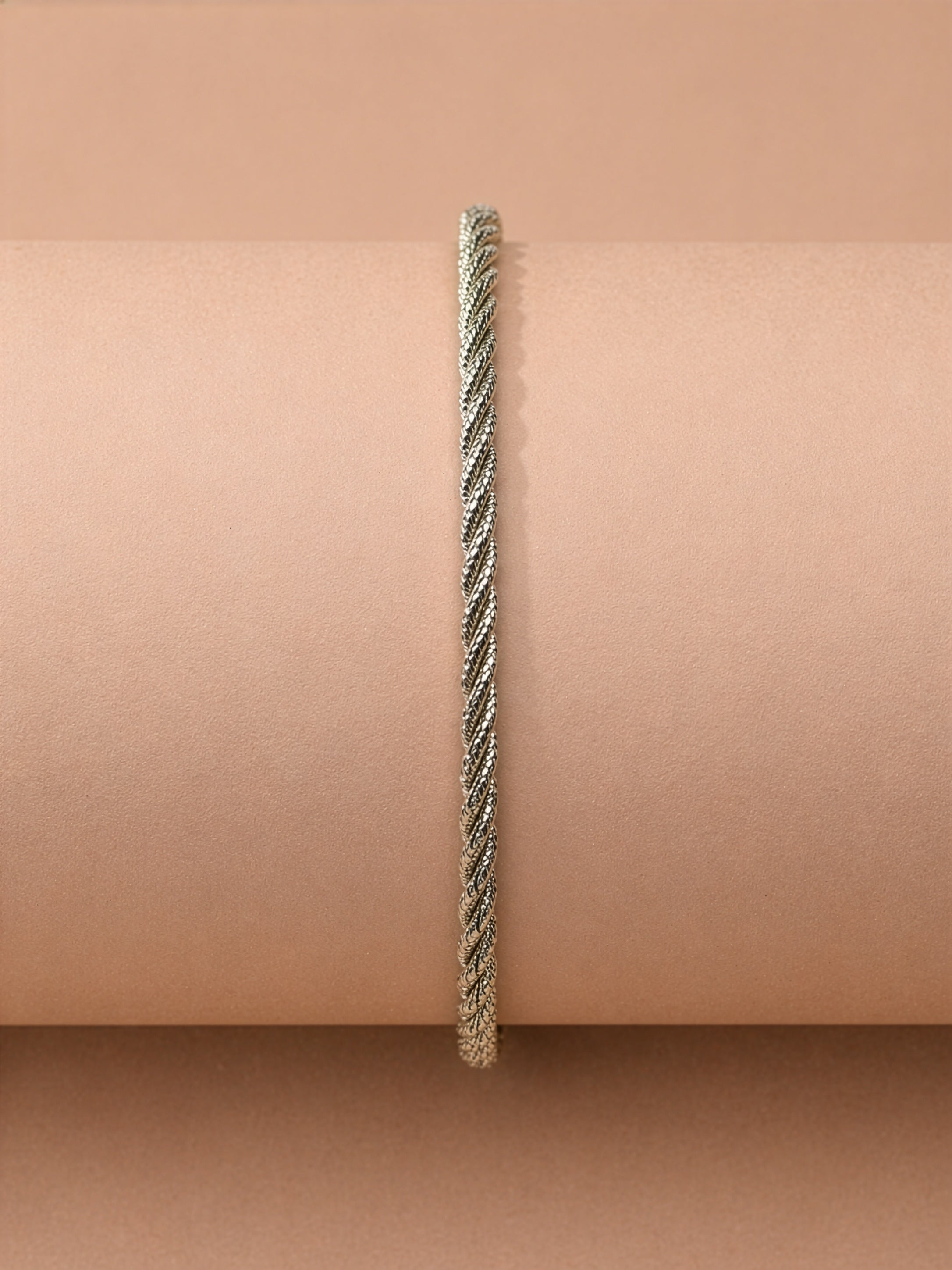 Twisted Rope Chain Bracelet