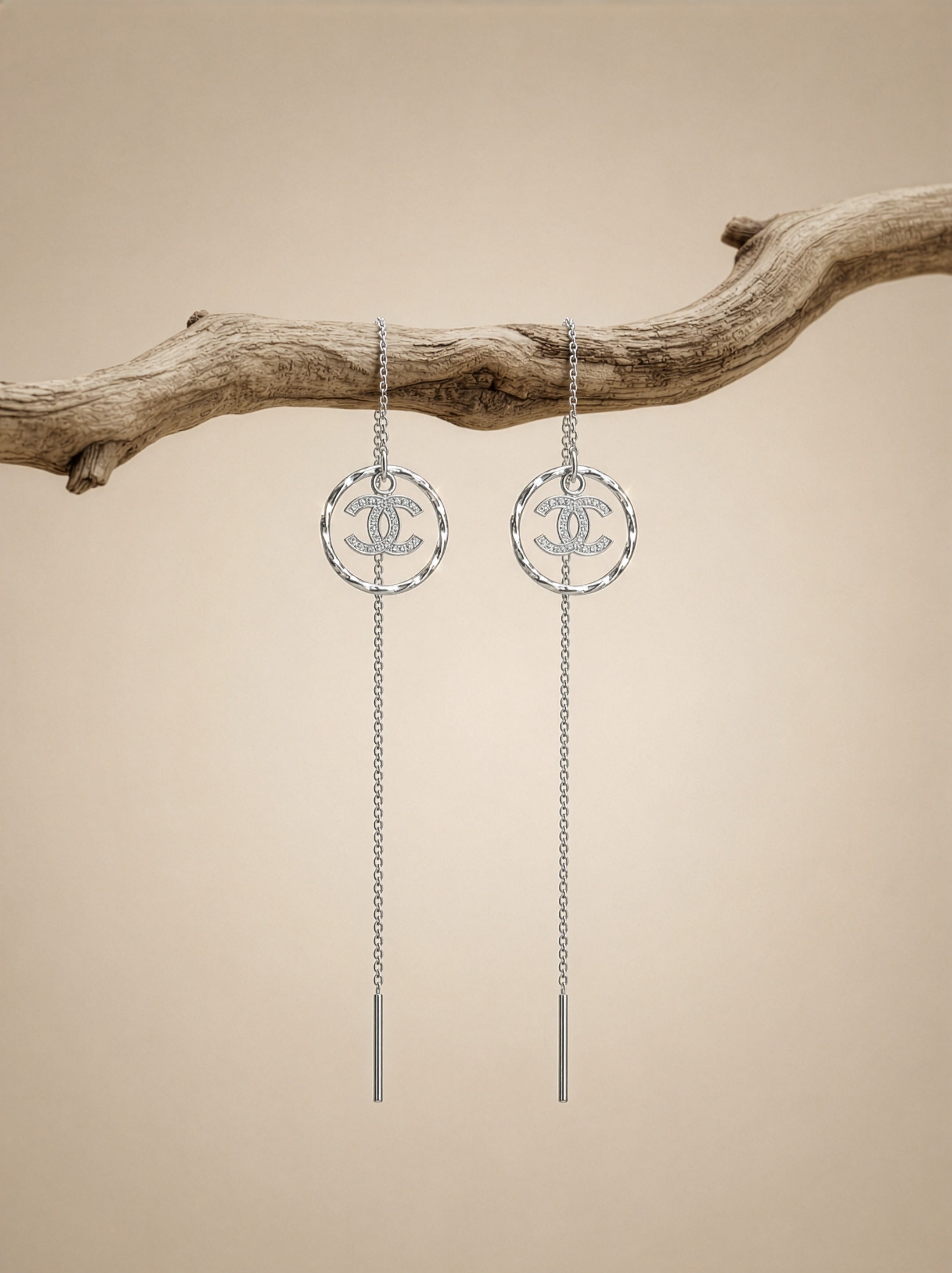 Celeste Luxe Chain Drop Earrings