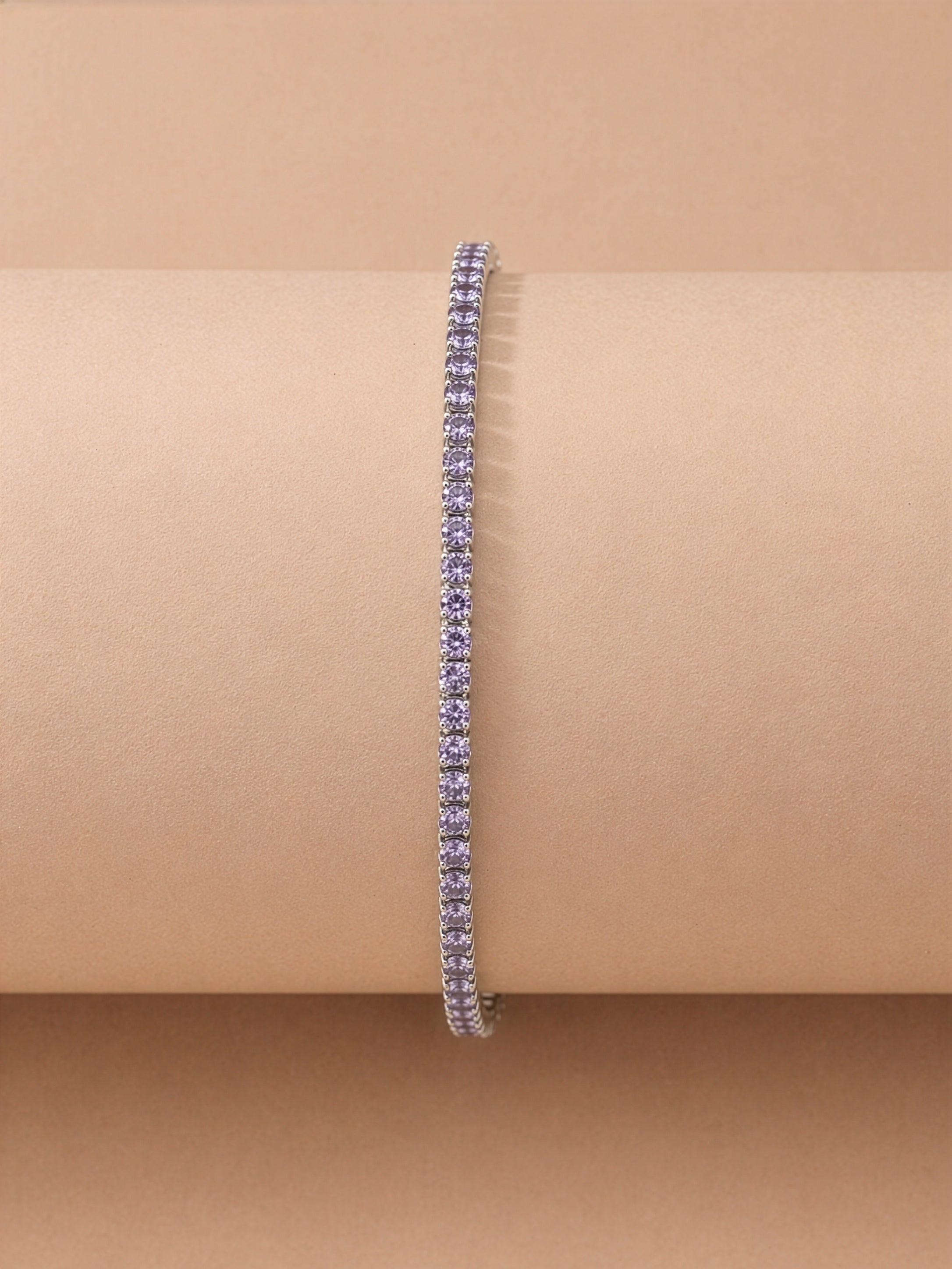Lavender Shine Tennis Bracelet
