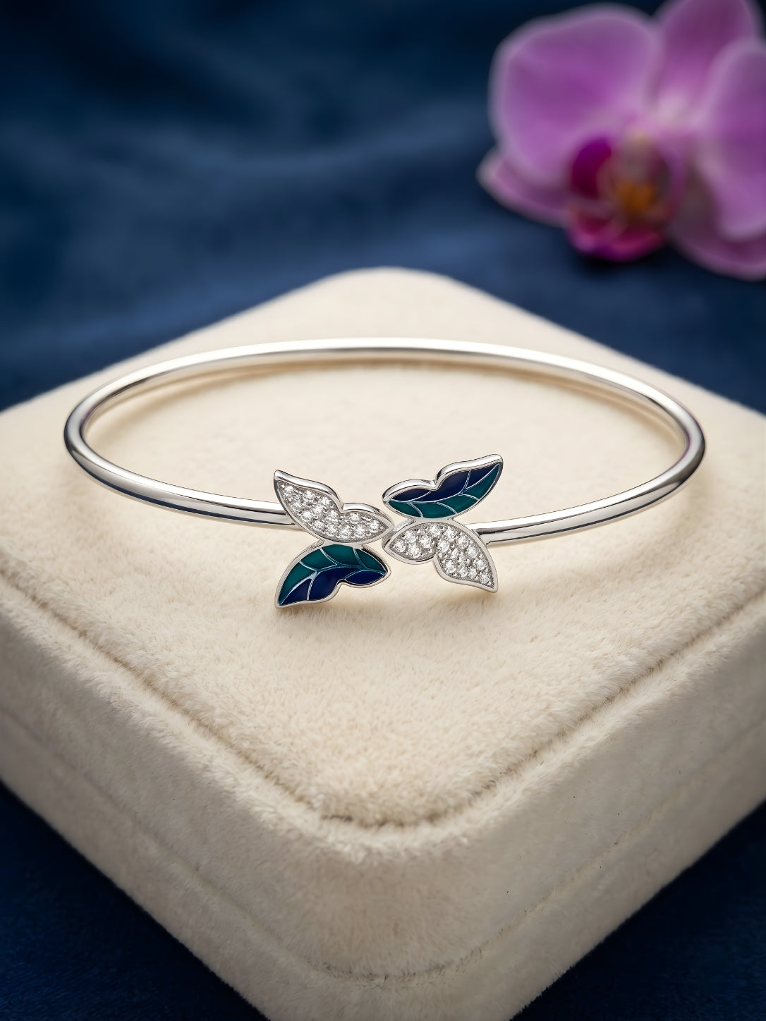 Ocean Wings Silver Bracelet